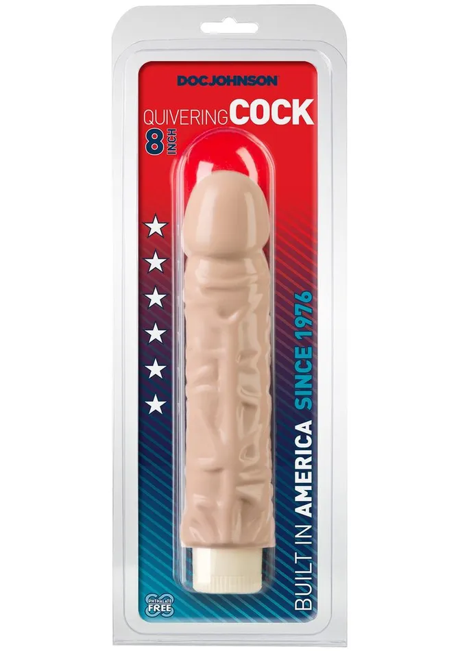 Dildos Doc Johnson Quivering Cock Vibrating Dildo