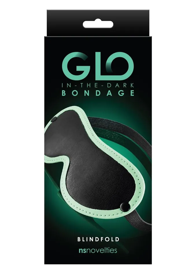 Dildos Glo Bondage Glo Bondage Glow In The Dark Blindfold