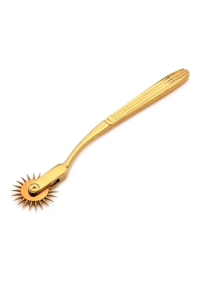 Master Series Anal Master Series Gold Sensation Wartenberg Wheel