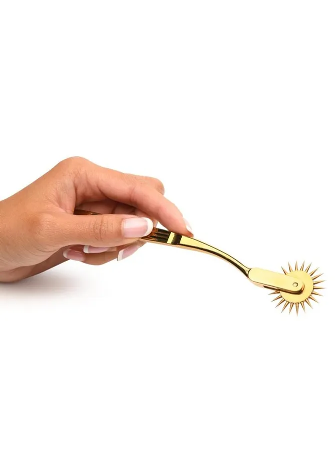 Master Series Anal Master Series Gold Sensation Wartenberg Wheel