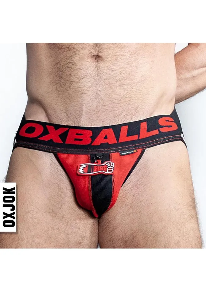 Oxballs Fister 3d Rubber Fist Jock Dildos