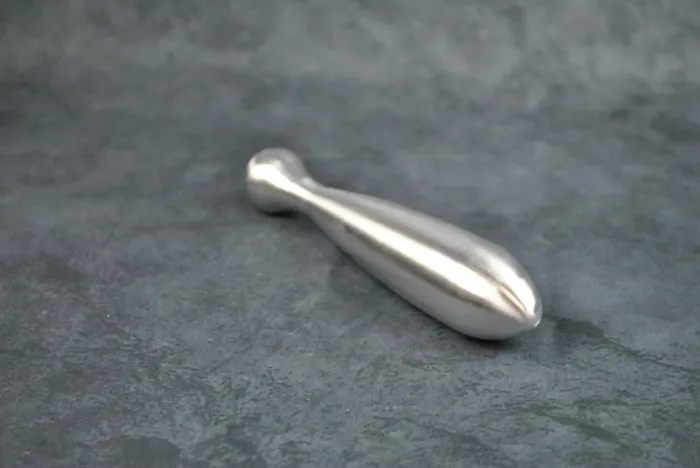 Ballistic Metal Anal Smooth Boy Dildo Stick Anal Probe