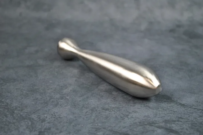 Ballistic Metal Anal Smooth Boy Dildo Stick Anal Probe