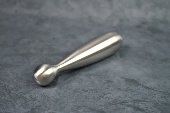 Ballistic Metal Anal Smooth Boy Dildo Stick Anal Probe