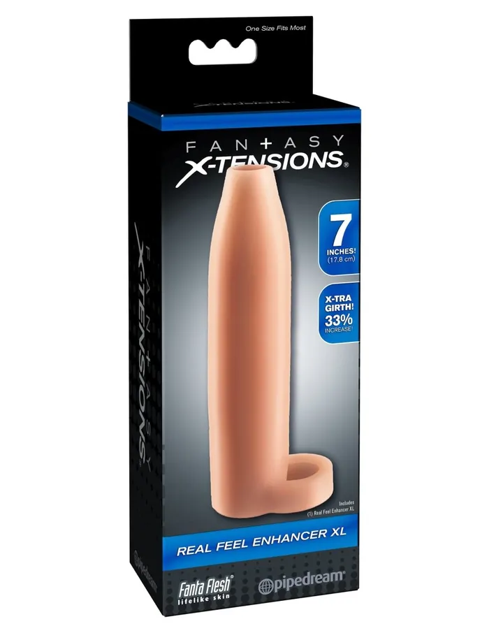 Fantasy XTensions Real Feel Enhancer XL Flesh Pipedream Dildos