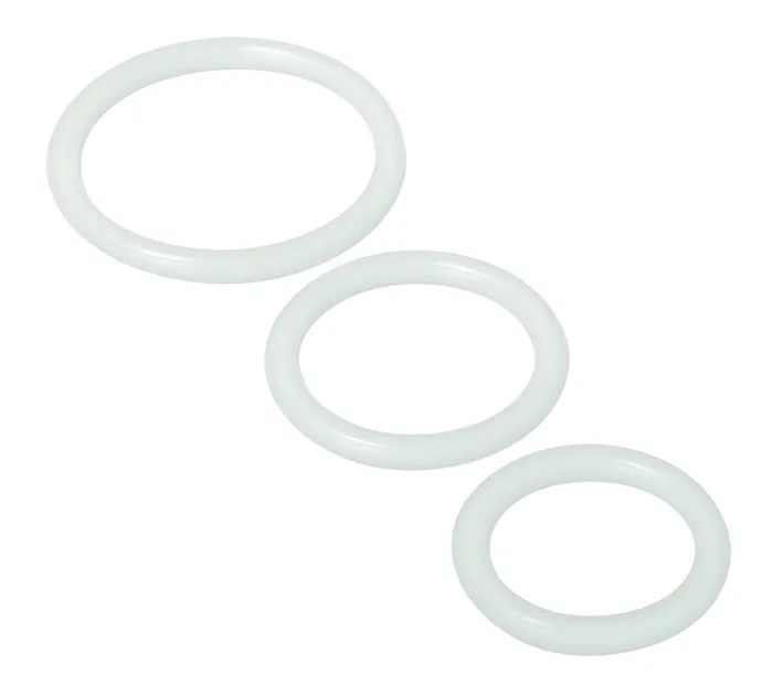 Trinity Silicone Cock Rings XR Brands Trinity Vibes Male Sex Toys Trinity Silicone Cock Rings XR Brands Trinity Vibes Male Sex Toys