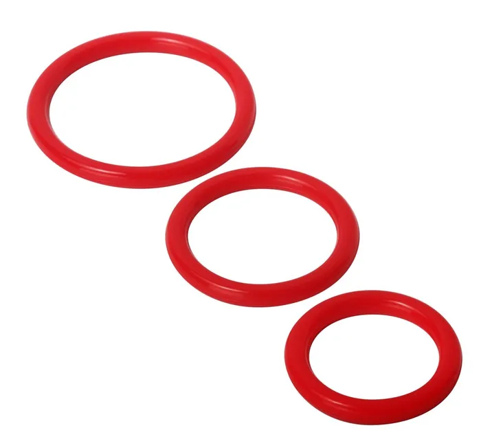 Trinity Silicone Cock Rings XR Brands Trinity Vibes Male Sex Toys Trinity Silicone Cock Rings XR Brands Trinity Vibes Male Sex Toys