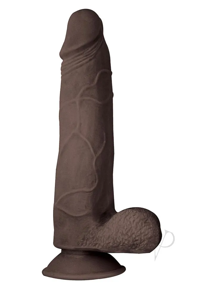 Dildos Realcocks Dual Layered 04 Dark Brown Realcocks