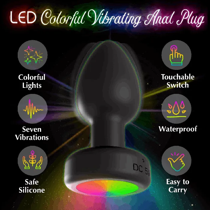 Laphwing Anal Illusion 354 Butt Plug Anal Vibrator With 7 Powerful Vibration Modes Laphwing