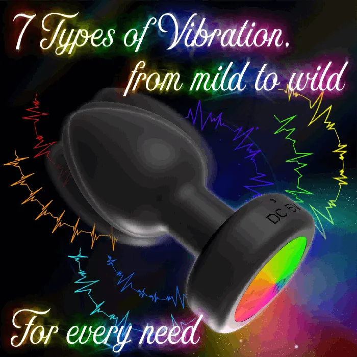 Laphwing Anal Illusion 354 Butt Plug Anal Vibrator With 7 Powerful Vibration Modes Laphwing