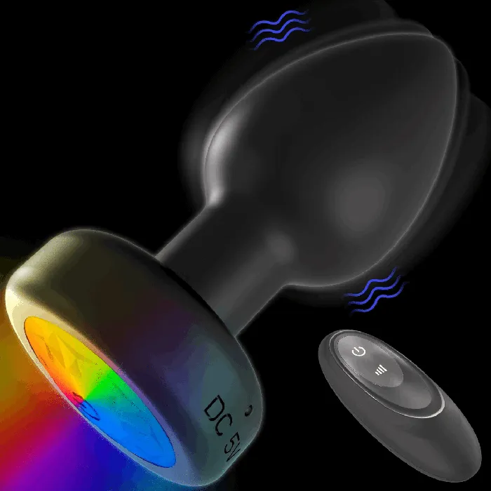 Laphwing Anal Illusion 354 Butt Plug Anal Vibrator With 7 Powerful Vibration Modes Laphwing