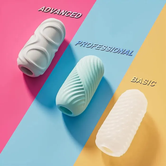 Male Sex Toys Adorime Solo Session Egg Wonder Masturbator Set 6 Pack