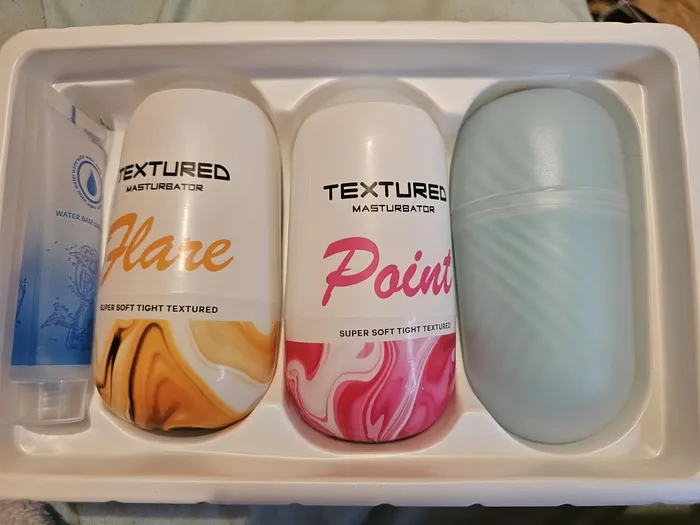 Male Sex Toys Adorime Solo Session Egg Wonder Masturbator Set 6 Pack