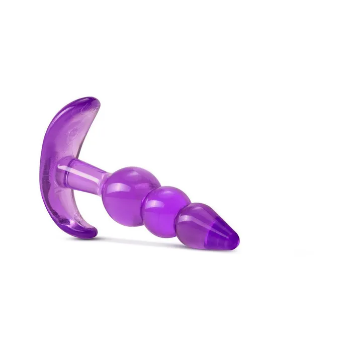 Anal B Yours Triple Bead Anal Plug Purple Blush Anal B Yours Triple Bead Anal Plug Purple Blush