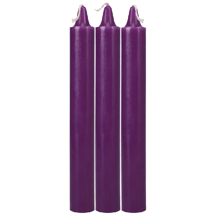 Anal Doc Johnson Japanese Drip Candles Set of 3 Doc Johnson