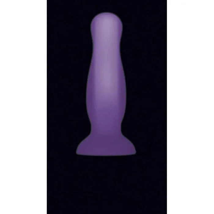 Anal Evolved Luminous Glow in the Dark Butt Plug Purple Evolved