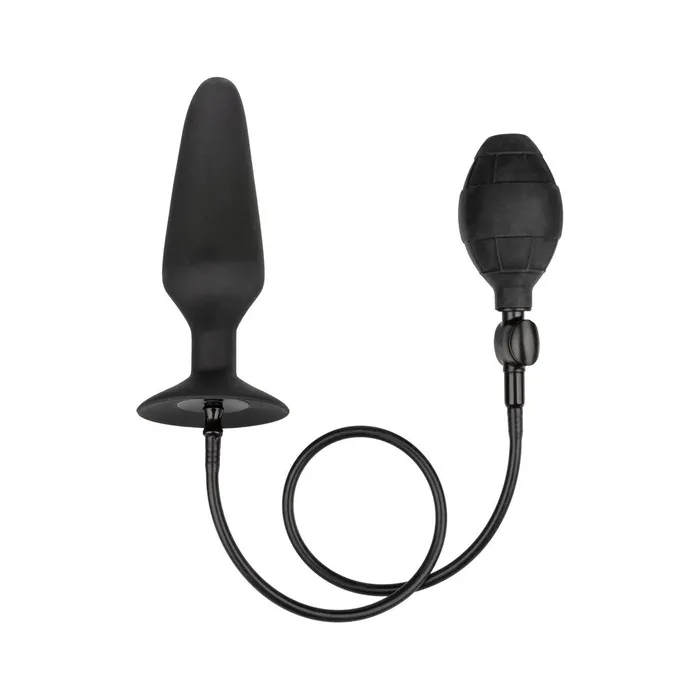 Calexotics Anal Silicone Inflatable Plug X Large Black