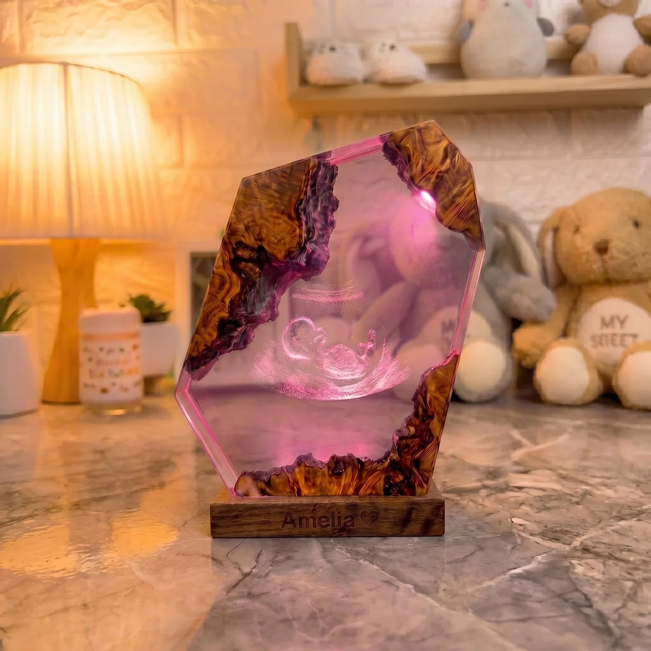 Custom Baby Ultrasound Lamp ( PRE-ORDER)